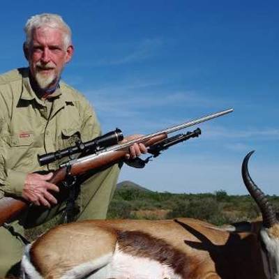 Common springbok hunting