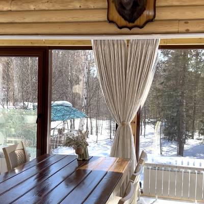 Winter red deer hunting in Baikal region