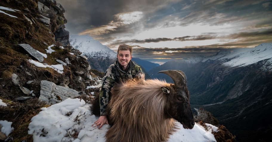 Back Country New Zealand Tahr hunt
