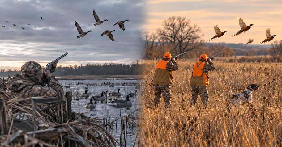 Guided Waterfowl & Upland Bird Hunt