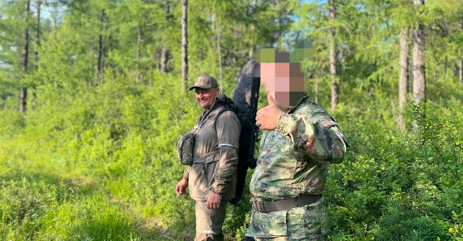 Autumn Baikal Kachug region Bear Hunting