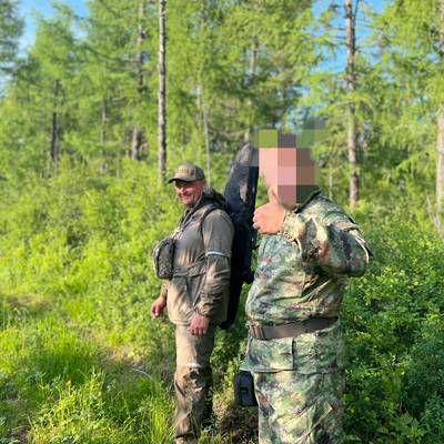 Autumn Baikal Kachug region Bear Hunting