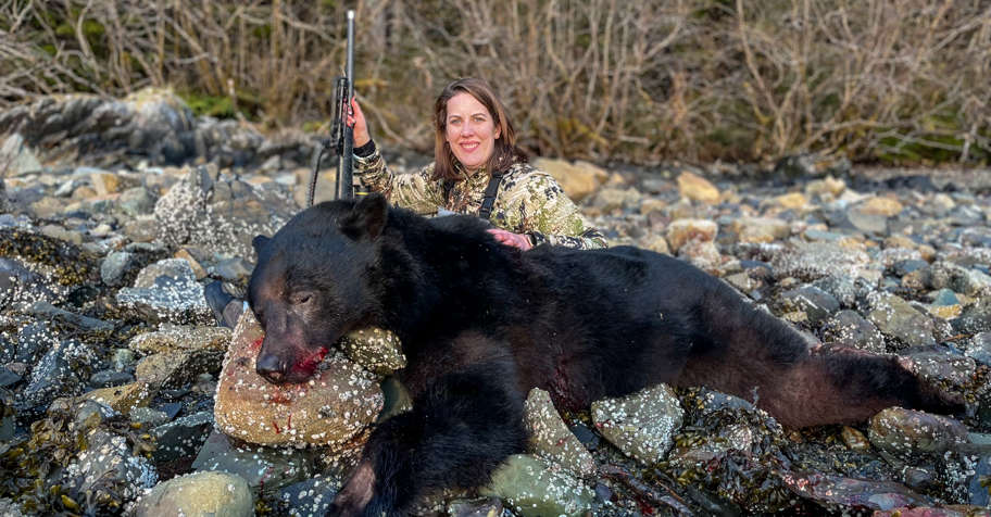 Coastal Black Bear hunt and Fishing Trip