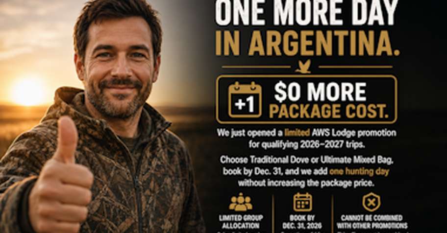 Argentina Dove Hunt 2026/2027