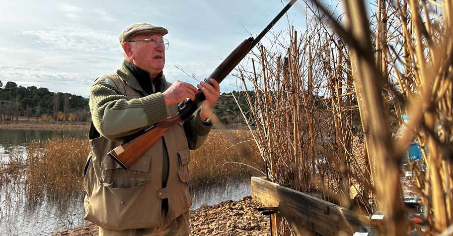 FEBRUARY 20Th. Duck Shooting in Spain