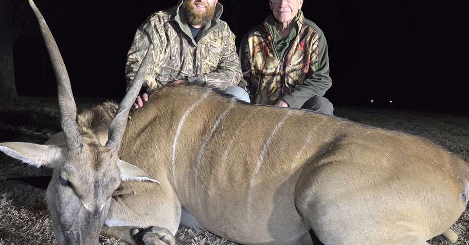 Eland hunt 3 nights Lodg& food in U.S.A
