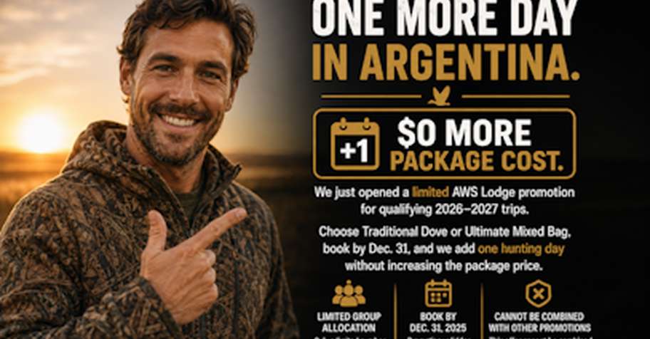 Argentina Mixed Bag Hunt 2027