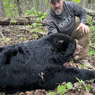Spring black bear/fishing Newfoundland