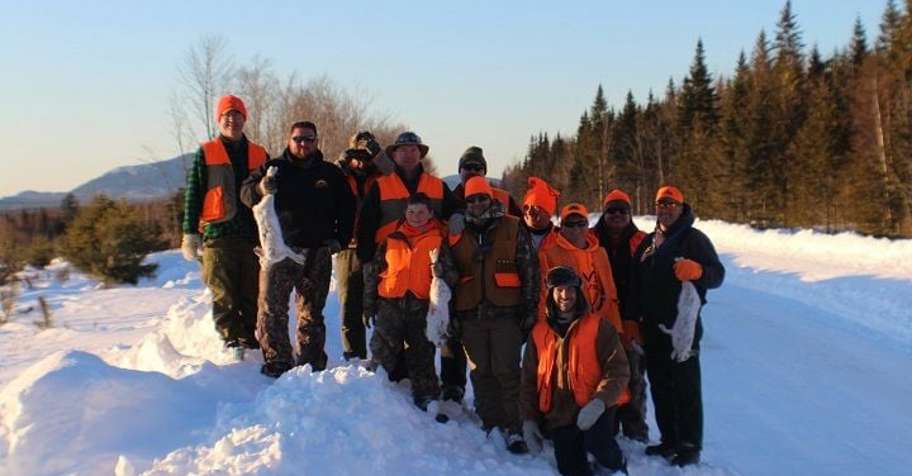Maine Snowshoe Hare Hunt-No Meals