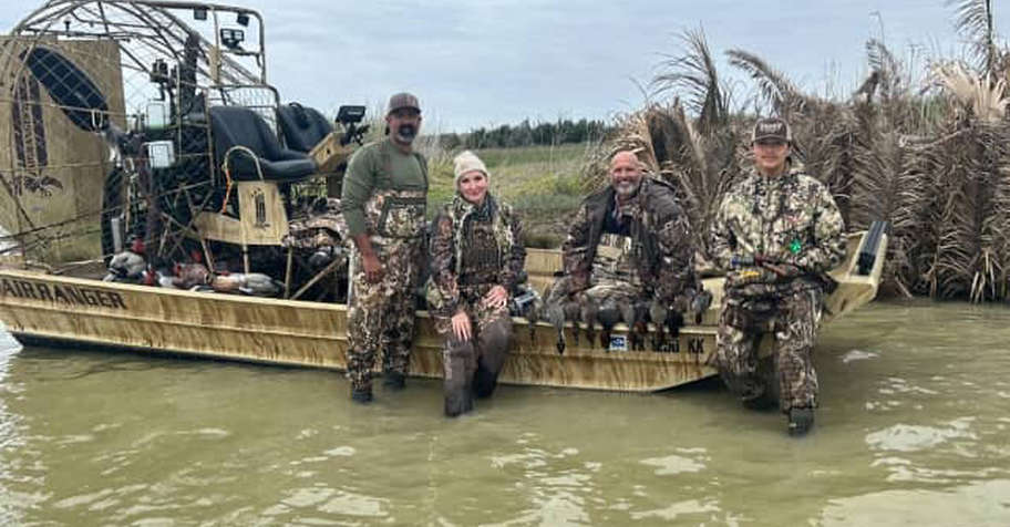 Airboat Duck Hunting